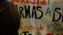 ØØ¬Ù ÙÙ Ù
Ø¸Ø§ÙØ±Ø© بإسباÙÙØ§ تضاÙ
ÙØ§ Ù
ع Ø§ÙØ´Ø¹Ø¨ اÙÙÙØ³Ø·ÙÙÙ TRIPLE KANON EN PROTESTA