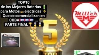 ⚡TOP 5 ✌ BATERÍAS DE LITIO y lipofe4. .Q se recomienda. COMPRAR  PARA su MOTO ELECTRICA