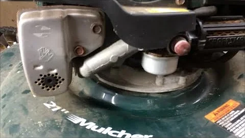 Fix a Lawnmower That Starts Then Dies Sears Craftsman / Tecumseh With Metal Bowl