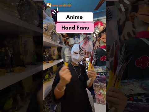 Anime Hand Fans Supreme Nepal Anime Store Boudha KTM Nepal #foryou