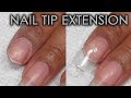 How To Make A Tip Extension Using Patching Products | DIY Nail Repair Tutorial