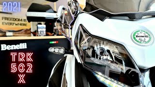 Benelli TRK 502X BS6 2021 || Exhaust Sound || Review || Onroad Price || Changes Update || Mileage