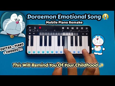 Doraemon Sad Song (Kando No Tema 2) | WalkBand Mobile Piano