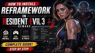 🎮 How To Install REFramework in Resident Evil 3 Remake Easy guide (2026) Complete  mod setup guide