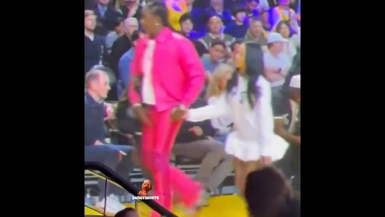 Young Thug & Mariah The Scientist CourtSide At The Lakers Game ♥️🏀