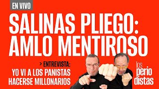 #EnVivo ¬ #LosPeriodistas ¬ Salinas Pliego: AMLO mentiroso