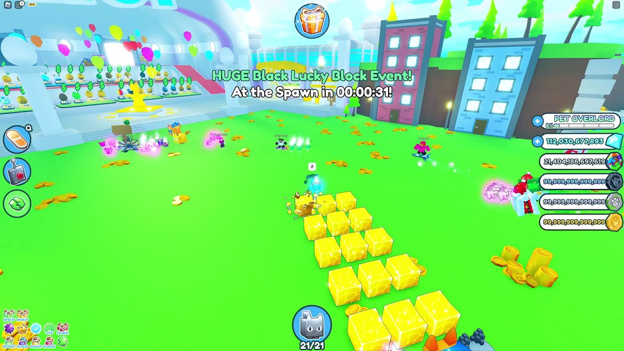 Huge Black Lucky Blox Event - YouTube