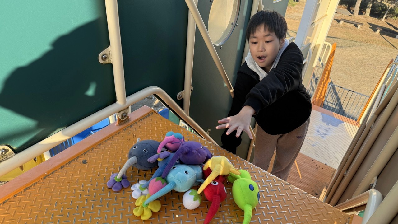 レオくんが公園でいろいろな種類のピクミンを探してみた！Part18 トイキッズ