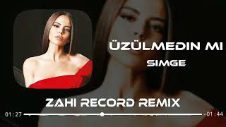 Simge - Üzülmedin Mi Kalbimi Çarpıp Çıkarken ( Zahi Record Remix )