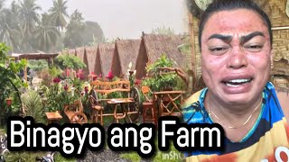 Binagyo nanaman ang Farm.