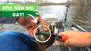 Googan Baits Rattlin Ned Rig Was Smallmouth Bass Candy!