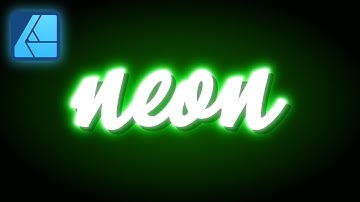 How to Make Neon Text in Affinity Designer | Easy Step-by-Step Tutorial
