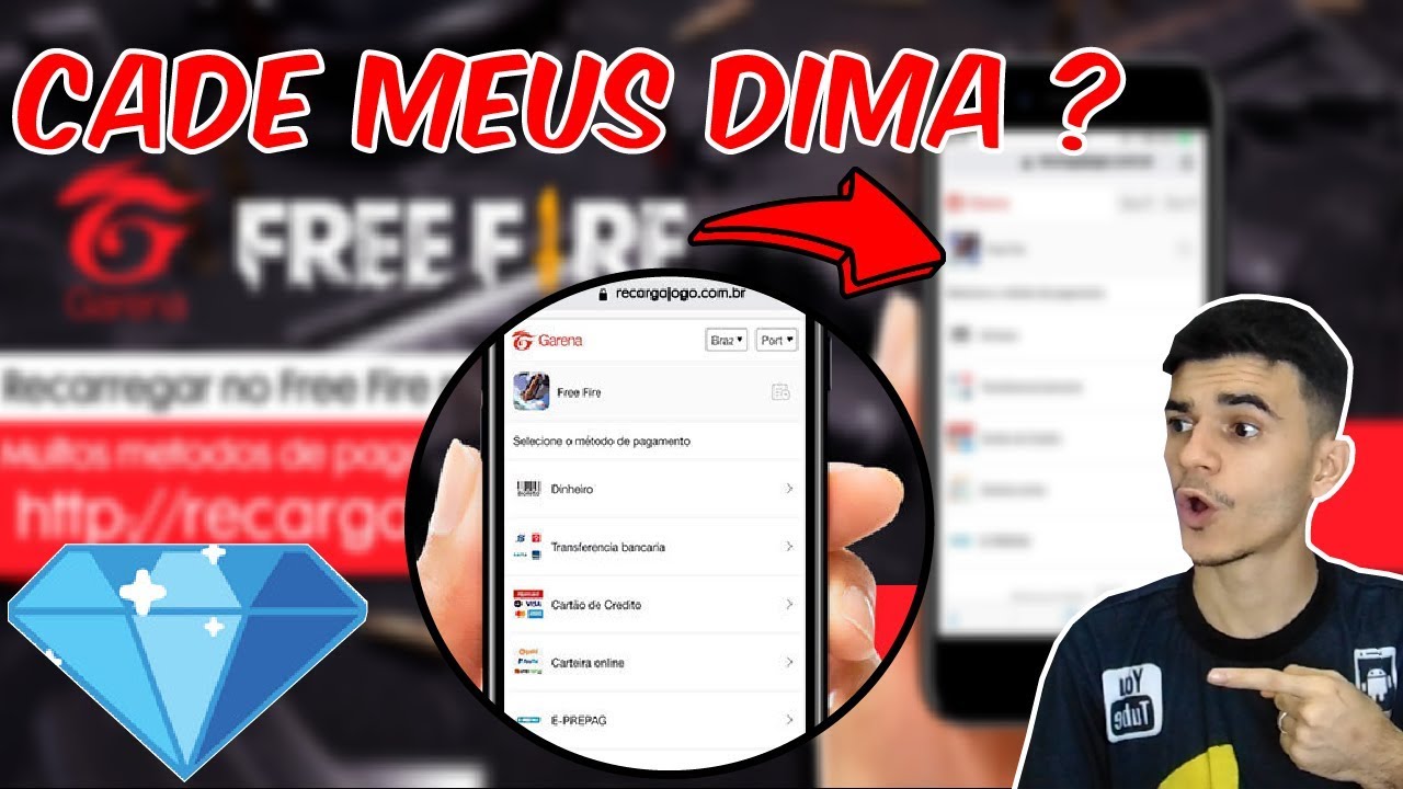 Recarga Garena Free Fire 5.600 diamantes + 1.120 Bônus