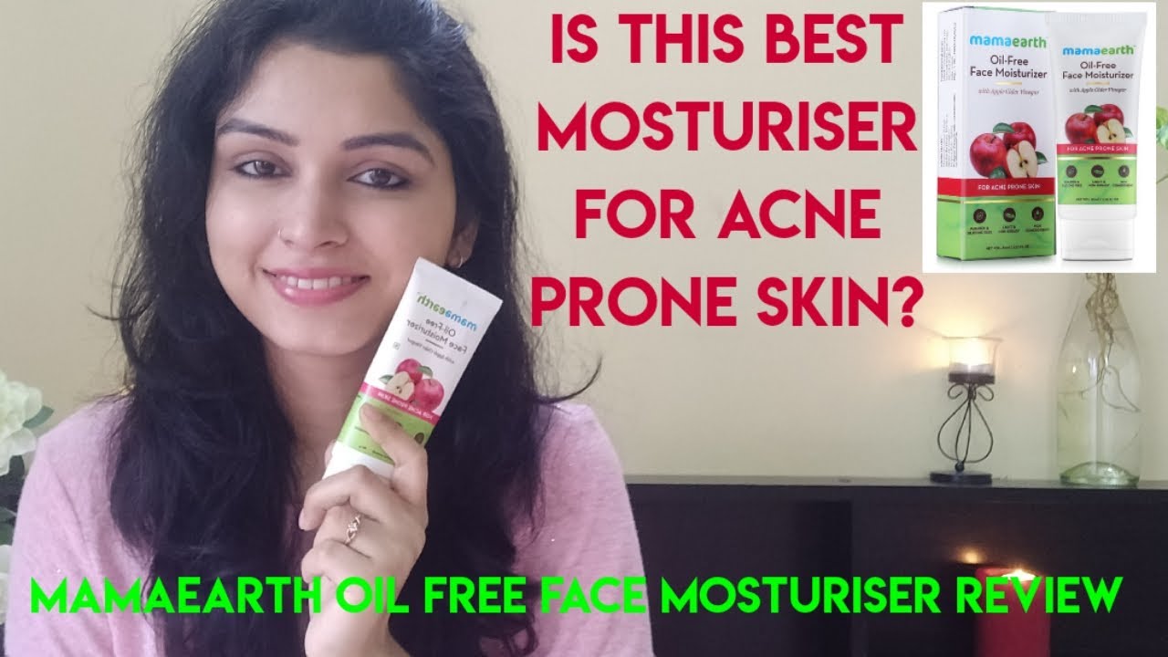 Mamaearth oil free face mosturiser review Best mosturiser for Acne