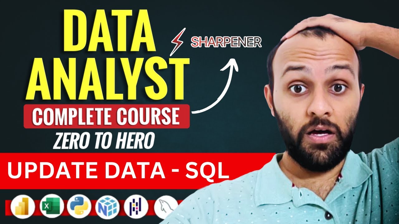 Data Analyst Tutorial #18 SQL UPDATE Command Explained | Modify Data in ...