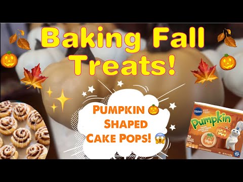 Making Pumpkin Shaped Cake Pops + More Fall Treats! Princy J