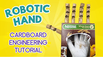 D.I.Y. Robot Hand | Cardboard STEM Project for Kids