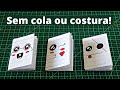 Como fazer caderninho sem cola usando folha de caderno (fácil e rápido!) | Pricity