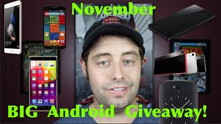 БОЛЬШОЙ ноябрьский розыгрыш Android 10 ПРИЗОВ!!
