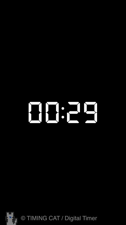 30 Seconds Timer（Vertical）