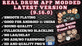 REAL DRUM APP MODDED | LATEST VERSION (9.16.0) | WITH FREE PRESET KITS BY HARBEATS screenshot 4
