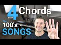 Learn 4 chords  play 100s of worship songs 5 examples easy lesson