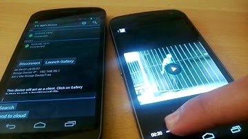 Video File Transfer Using Wi-Fi Direct