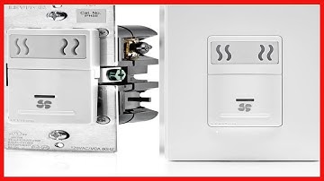 Great product -  Leviton IPHS5-1LW Decora In-Wall Humidity Sensor & Fan Control , 3A, Single Pole, W