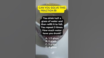 Can you solve this fraction riddle #shorts #riddlemathzone #maths