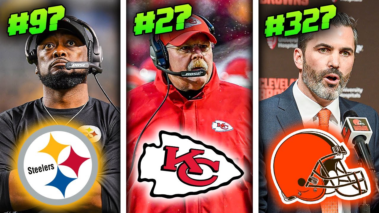 Ranking All 32 NFL Head Coaches of 2020 from WORST to FIRST - YouTube