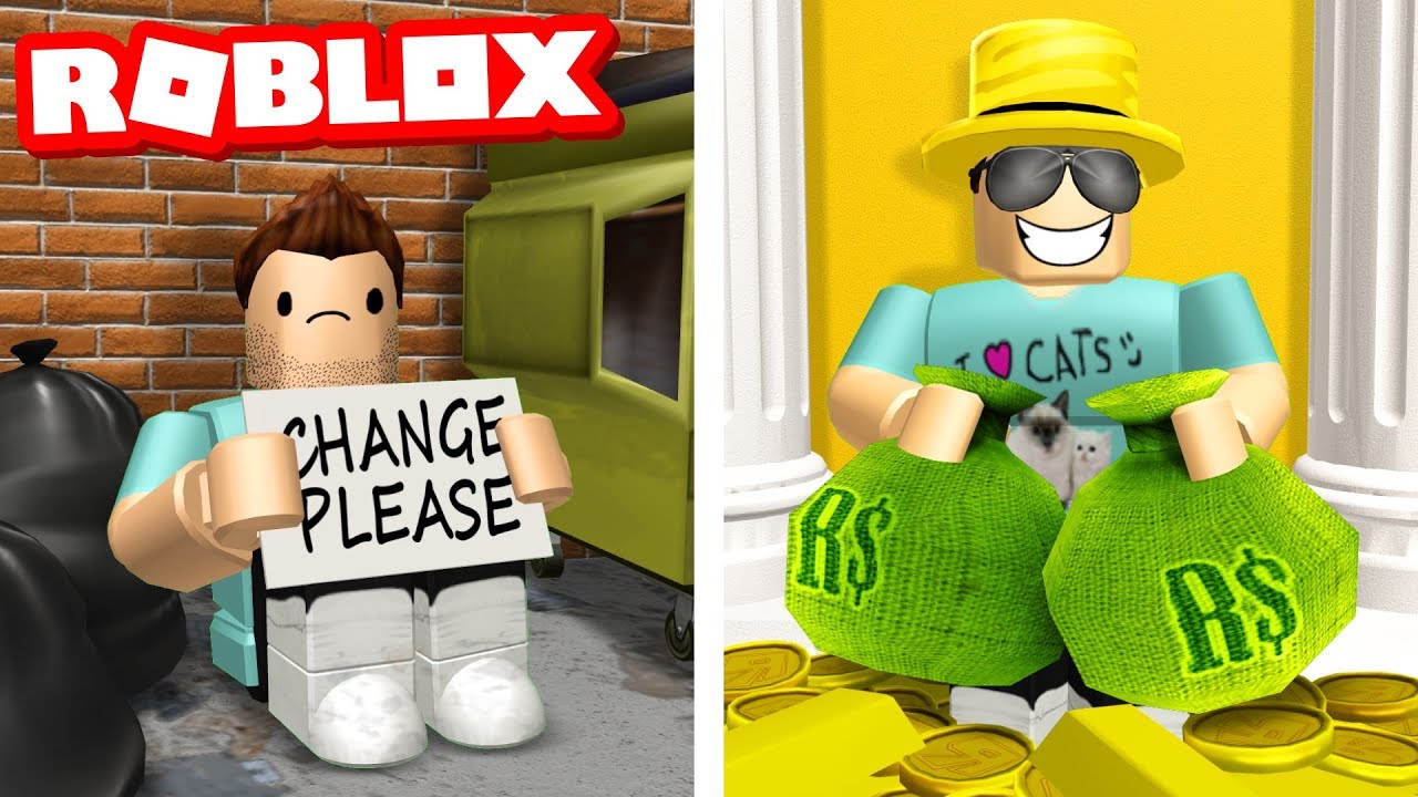 Going From Poor To Rich In Roblox Youtube