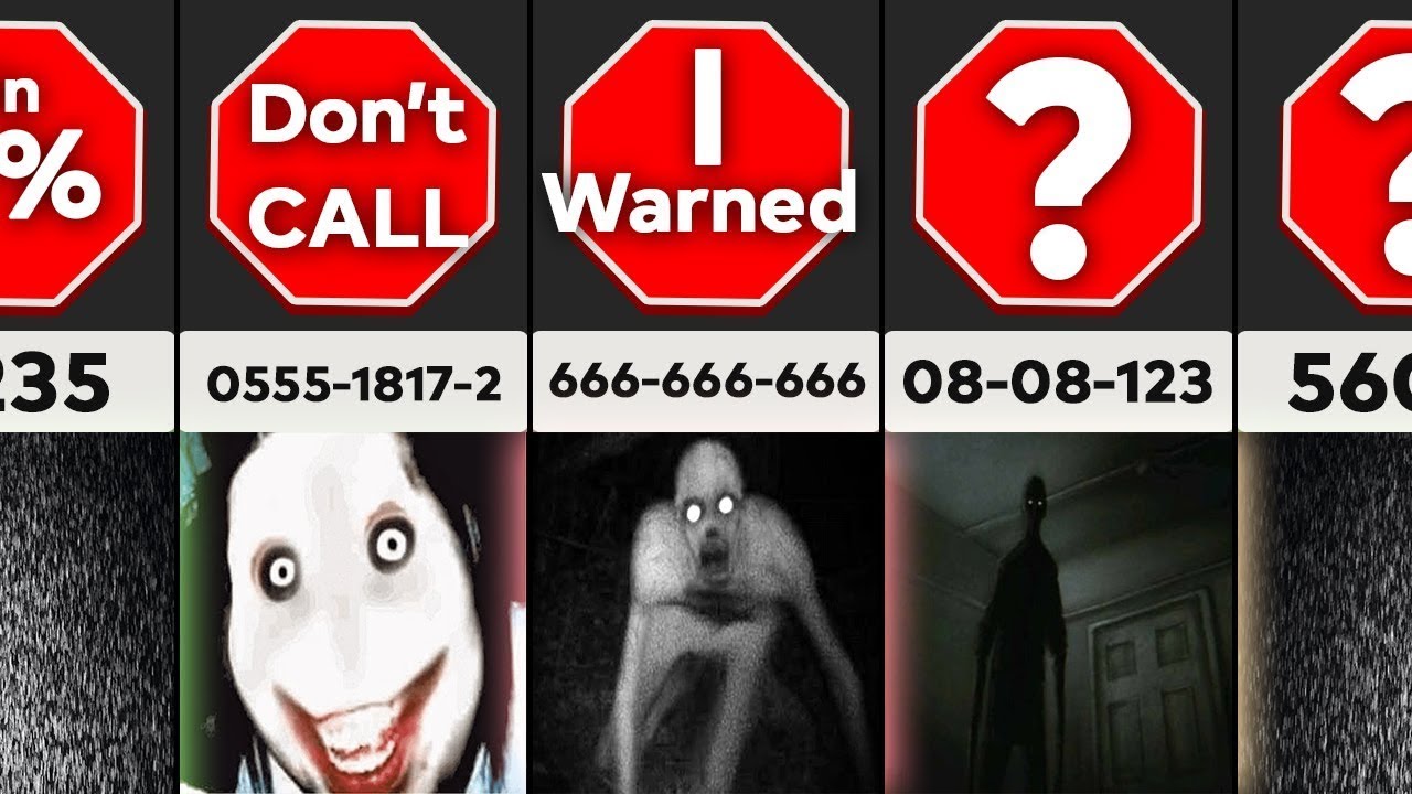 Top 10 Scariest Phone Numbers You Should NEVER Call YouTube