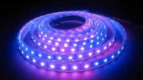Arduino LPD8806 Soft Led Ribbon.avi