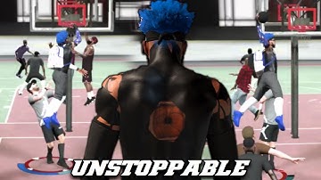 MY SLASHER IS LITERALLY UNSTOPPABLE! INSANE BACK TO BACK CONTACT DUNKS AND MY ANIMATIONS! NBA2K20