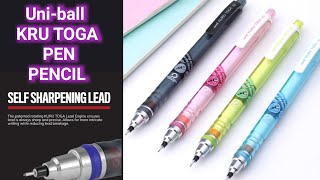 Uniball Kuru Toga Mechanical  Pencil !! Kuru toga 0.5 0.7 pen pencil Review 😏