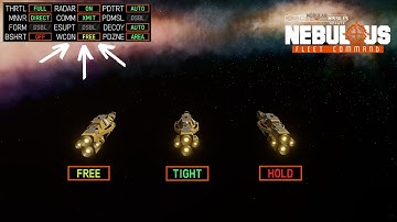 Weapons Control (WCON) Settings explained  | NEBULOUS: Fleet Command