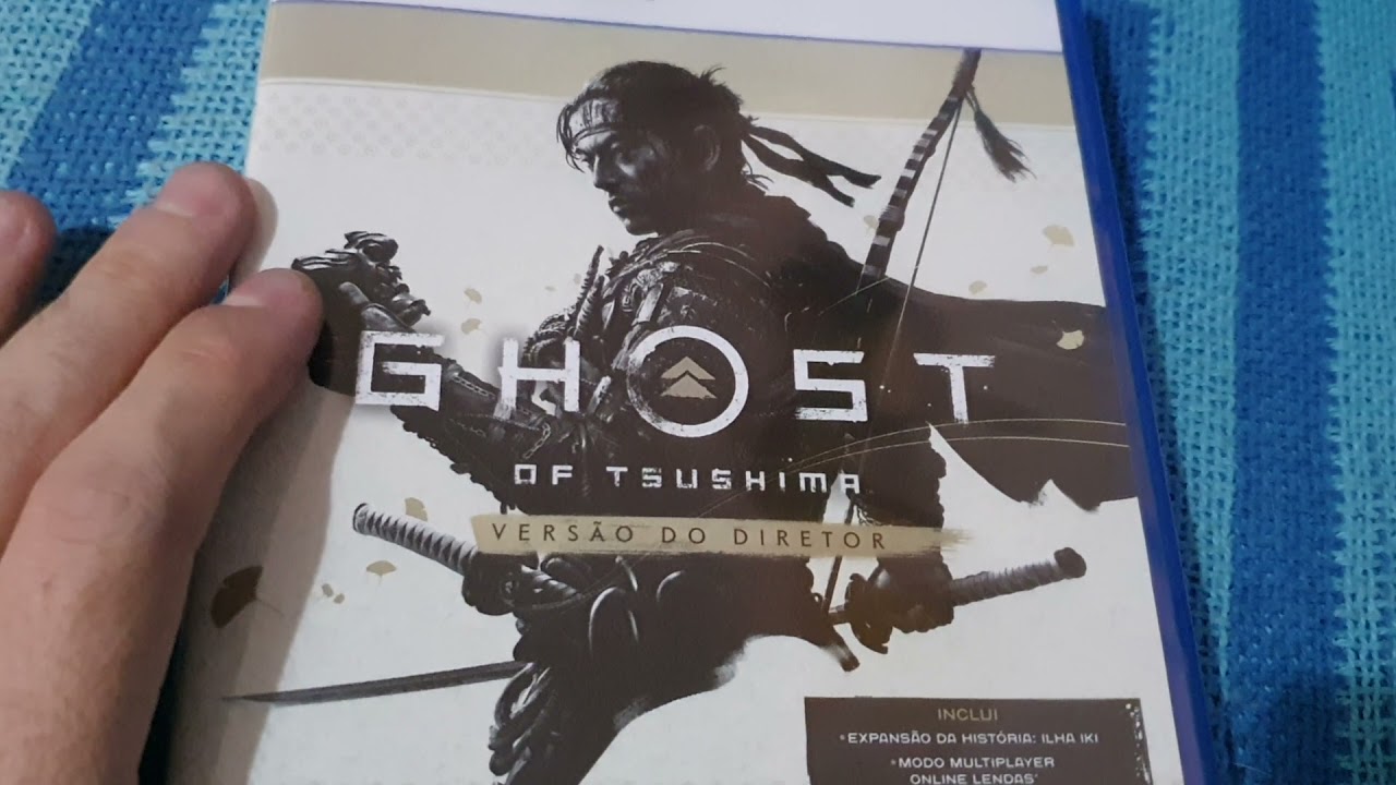 Jogo Ghost Of Tsushima Director's Cut Mídia Física Ps5 Sony