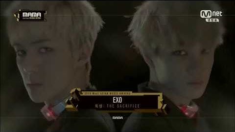 (161202) MAMA 2016 - EXO 엑소 VCR / Intro: The Sacrifice - [Transformer+Monster]