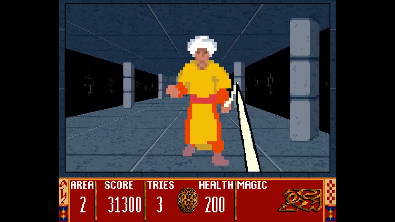 Longplay: Prince of Persia - Wolfenstein 3D Mod [Demo] (2022) | 4K/60