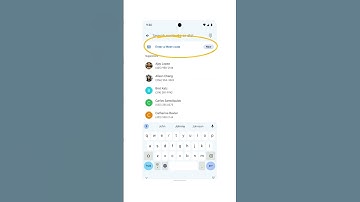 How to join a meeting using a code in the Google Meet app
