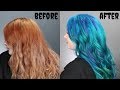 FROM RED TO BLUE | A TOTAL HAIR TRANSFORMATION