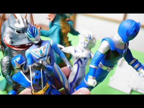 おもちゃ遊び&特撮話 ゴキドン一味vsスーパー戦隊・ウルトラマン toys japan