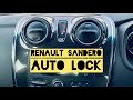How To Activate Renault Sandero Auto Door Lock Feature