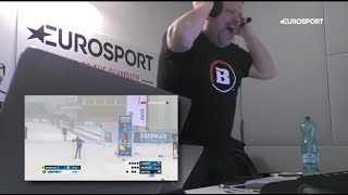 DOMINICK WINDISCH - Eurosport commentators GO WILD