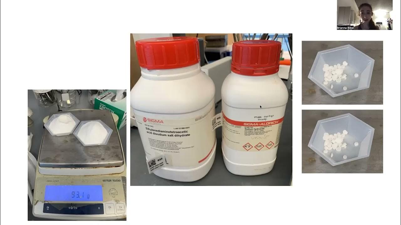 Preparing EDTA stock solutions YouTube