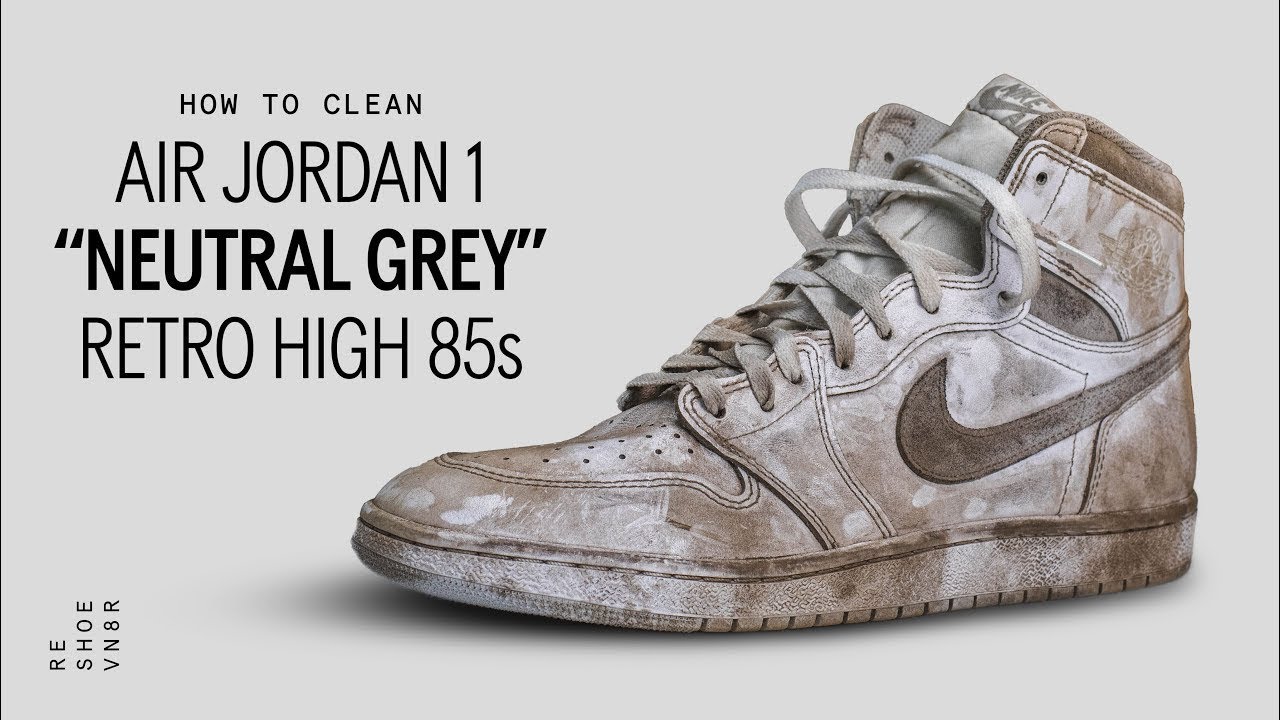 how to clean air jordan shoes