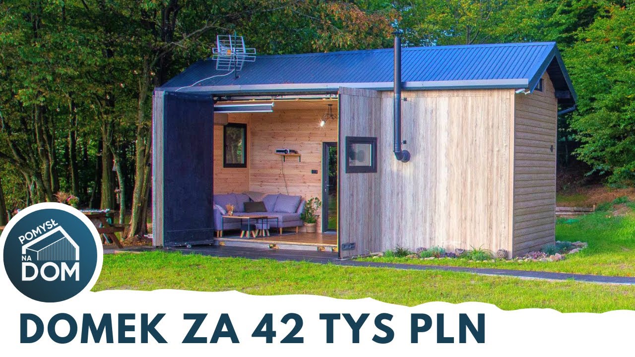 Domek letniskowy za 42 tys. zł pod klucz! Przyczepa za 4,5 tys. zł stała się bazą - Pomysł na Dom#48