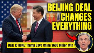 BREAKING 4PM: TRUMP SIGNS TRADE DEAL WITH XI — And That Deal Changes Everything!
