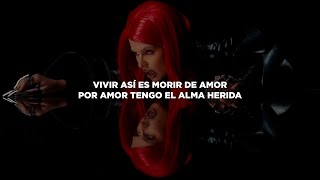 Nathy Peluso - VIVIR ASÍ ES MORIR DE AMOR ❤️ [ Letra / Lyrics ]