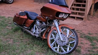 Harley Davidson Road Glide 26 inch Rim Install and Upgrades